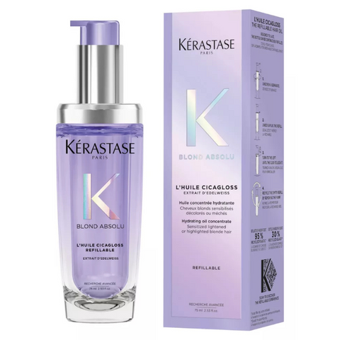 L'Huile Cicagloss Aceite Capilar Refillable 75 ml